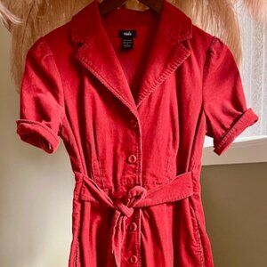 Belted Corduroy Dress from Viola
